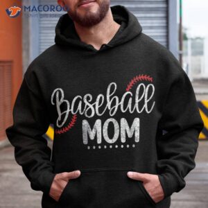 Baseball Mom Leopard Game Day Mothers Shirt