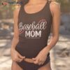 Baseball Mom Leopard Game Day Mothers Shirt