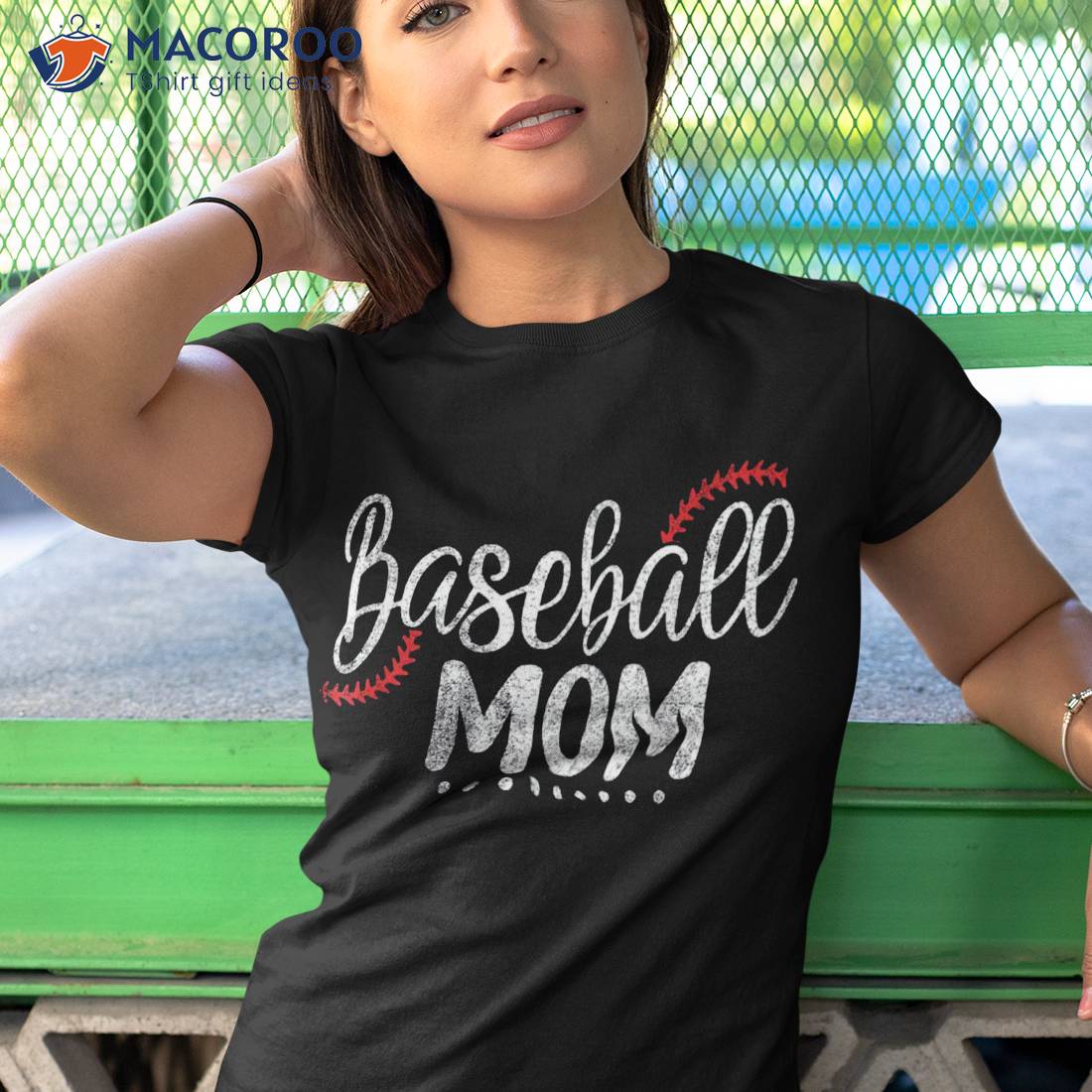 Funny Baseball Shirt, Baseball Boy TShirt, Softball Boys Shirt, He Got It  From His Mom, Cheer Mama Shirt, Baseball Mom T Shirt, Sports Mom