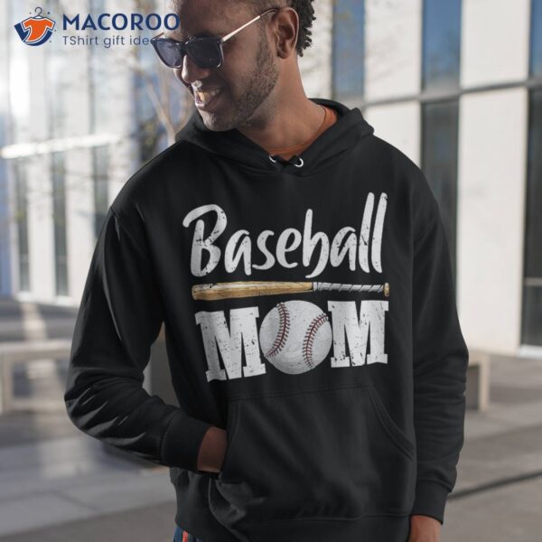 Baseball Mom Leopard Print Mama Mother’s Day Shirt