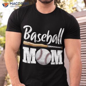 baseball mom leopard print mama mother s day shirt tshirt