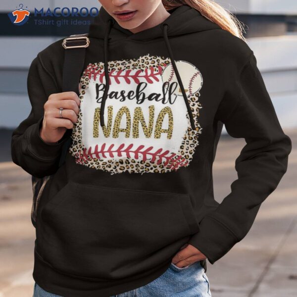 Baseball Nana, Leopard Nana For Mother’s Day Shirt