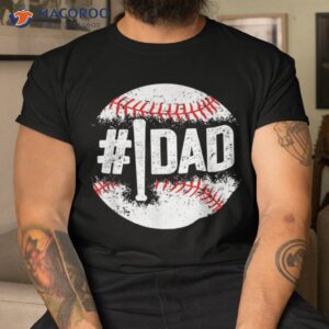 Baseball Number One Daddy Son Father’s Day Shirt