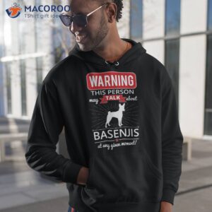 basenji dog breed shirt hoodie 1