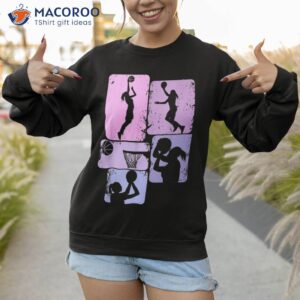 basketball girl girls kids shirt sweatshirt