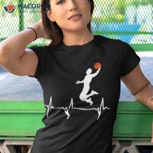 basketball heartbeat shirts for and boys shirt tshirt 1