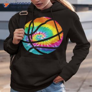 Basketball Tie Dye Shirt – Rainbow Trippy Hippie Tee