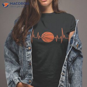 Bball Tshirt Heartbeat Basketball