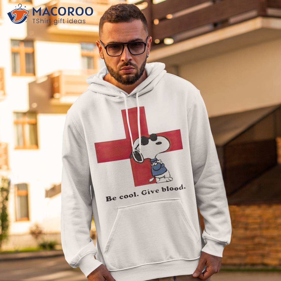 Red cheap cross sweatshirt