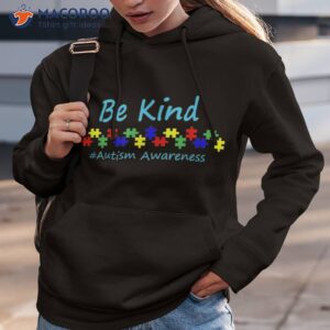 be kind autism awareness puzzle shirt hoodie 3