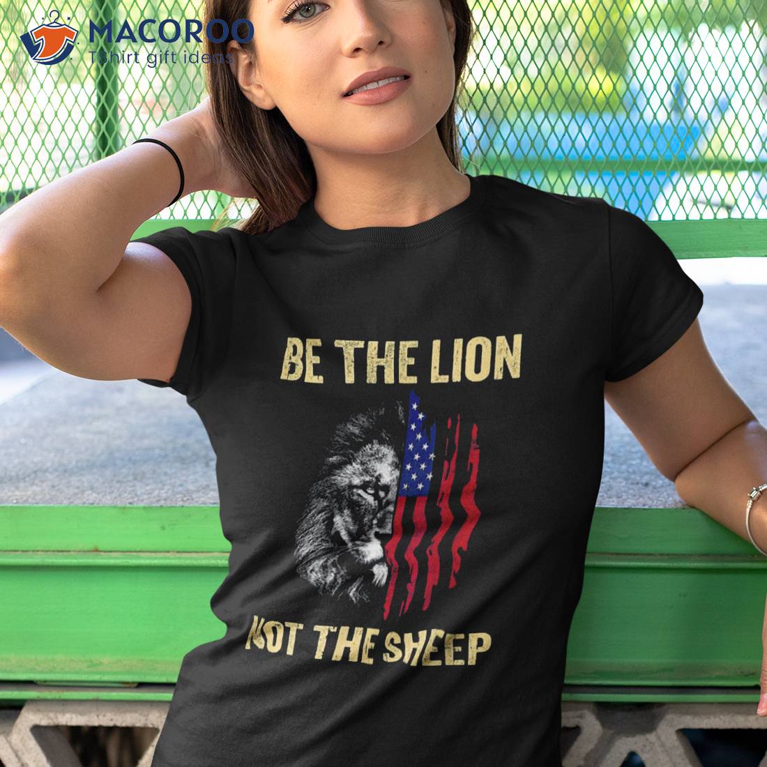 Lions Not Sheep OG Tee Shirt T-Shirt with Premium Quality Cotton Poly for Women’s