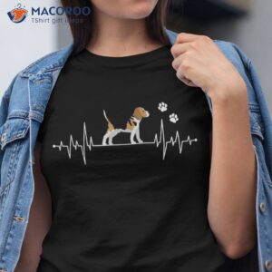 beagle heartbeat dog lover shirt tshirt