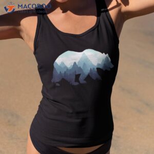 Bear Double Exposure Surreal Wildlife Animal Shirt