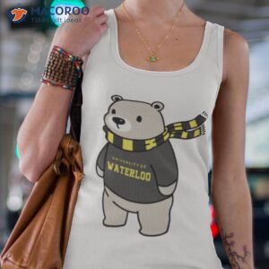 bear with sweater university of waterloo shirt tank top 4