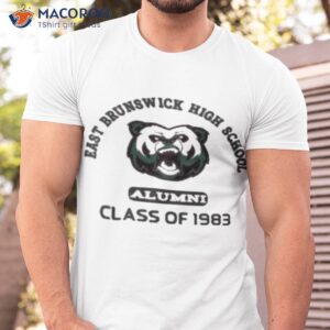 bears east brunswick high school alumni class of 1983 shirt tshirt