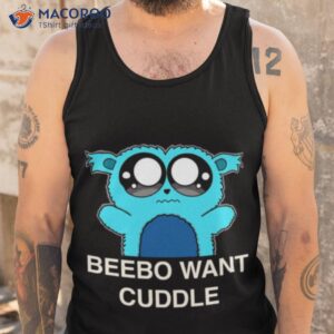 beebo want cuddle trails of cold steel shirt tank top