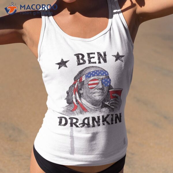 Ben Drankin Funny 4th Of July Tank Top