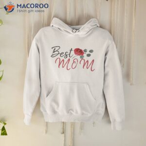 Best Mom Red Rose Watercolor Mother’s Day Shirt