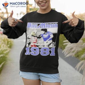 biff mania 1981 rugby shirt sweatshirt