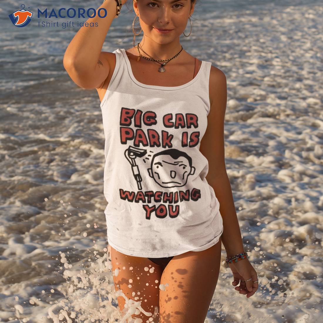 Big Car Park Is Watching You Shirt Big Car Park Is Watching You Shirt