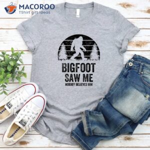 bigfoot saw me t shirt holiday gifts for dad 3