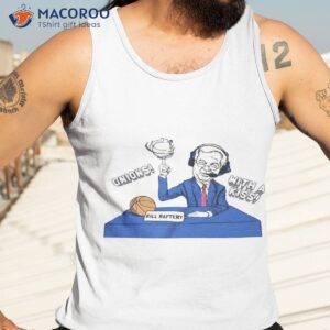 bill raftery caricature onions with a kiss shirt tank top 3