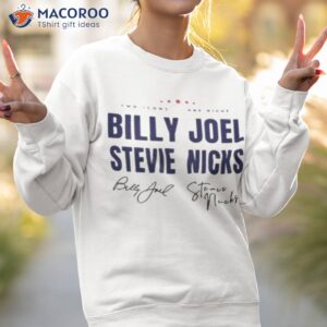 billy joel stevie nick tour signature shirt sweatshirt 2