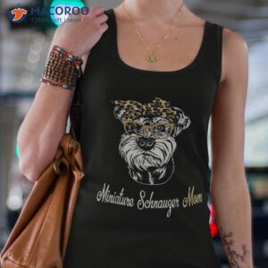 birthday and mother s day gift miniature schnauzer mom shirt tank top 4