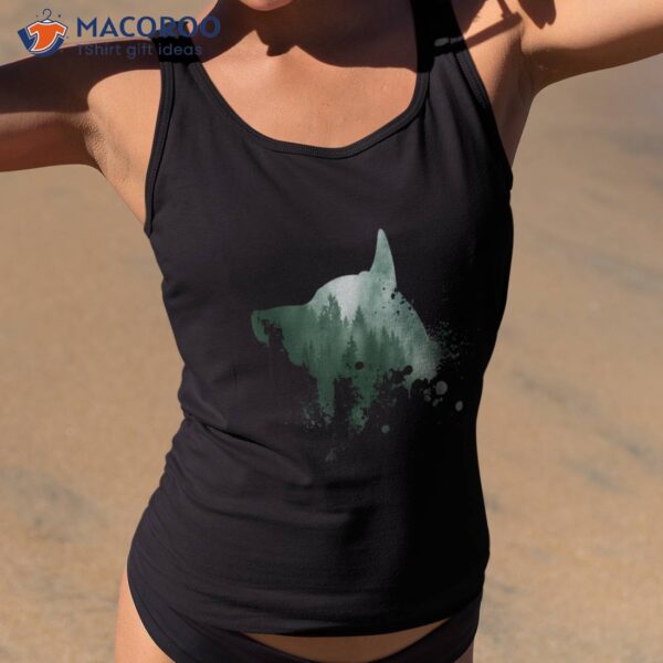 Black Dog Silhouette | Heeler Australian Cattle Shirt