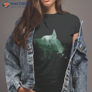 Black Dog Silhouette | Heeler Australian Cattle Shirt