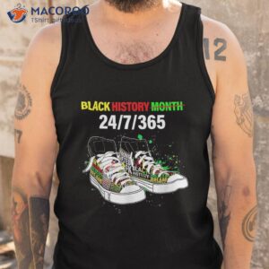 black history month shoes shirt tank top