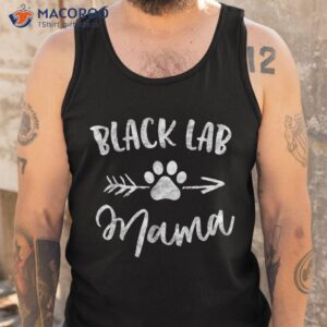 black lab mama labrador retriever lover gifts dog mom mother shirt tank top