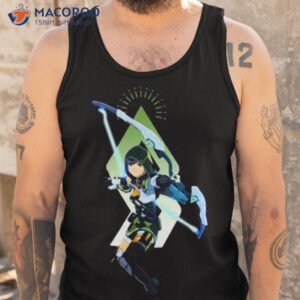 blast archer character anime hero blue protocol shirt tank top