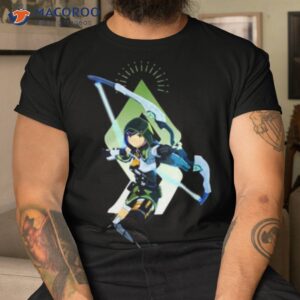 blast archer character anime hero blue protocol shirt tshirt