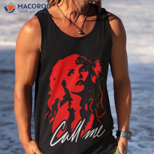 Blondie 80s Retro Style Call Me Shirt