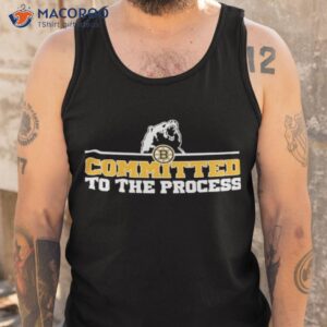 boston bruins committed to the process shirt tank top
