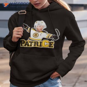 boston bruins patrice bergeron hockey cartoon shirt hoodie 3