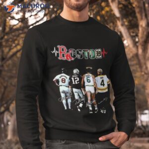 boston yastrzemski brady russell orr signature shirt sweatshirt