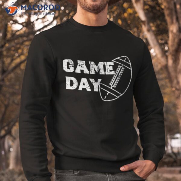 Boys Kids Game Day American Football Lovers Father&acirc;€™s Shirt