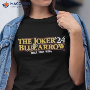 breakingt merch the joker blue arrow 24 shirt tshirt