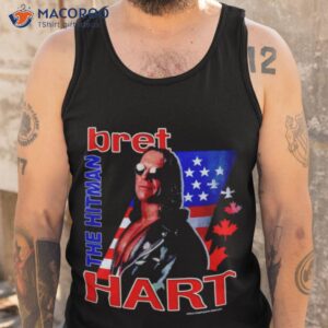 bret the hitman hart wrestling shirt tank top