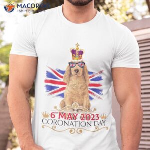 british king iii coronation day 2023 cocker spaniel gifts shirt tshirt