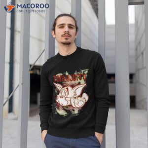 brown and green tom and jerry shirt sweatshirt 1