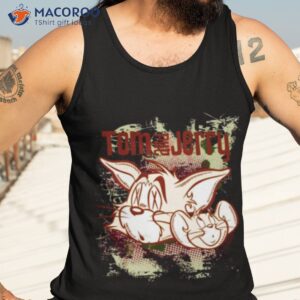 brown and green tom and jerry shirt tank top 3