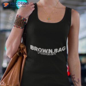 brownbagpod merch brown bag logo shirt tank top 4