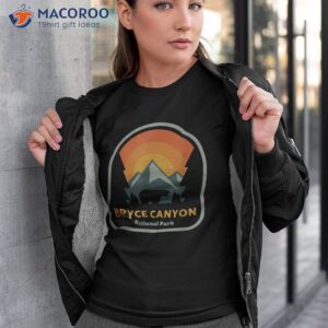 bryce canyon national park retro sunset vintage shirt tshirt 3