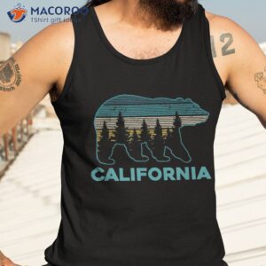 california bear vintage retro nature hiking souvenir gift shirt tank top 3