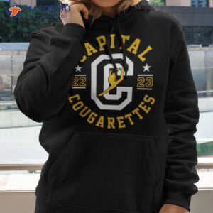 capital 2023 cougarettes logo t shirt hoodie 2