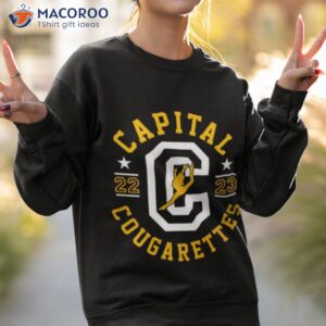 capital 2023 cougarettes logo t shirt sweatshirt 2