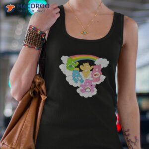 care bears rainbow cloud group poster shirt tank top 4